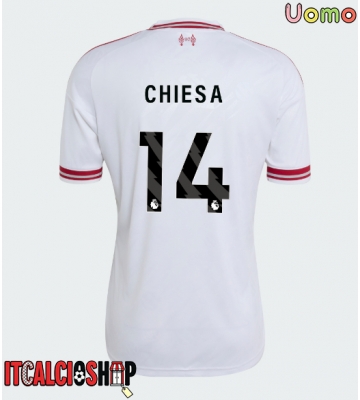 Liverpool Federico Chiesa #14 Seconda Maglia 2026-27 Manica Corta